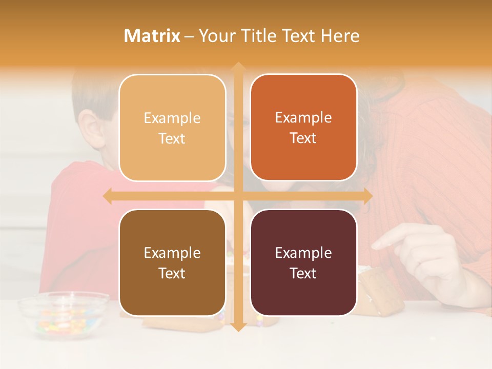 Gingerbread House Entertainment Christmas PowerPoint Template