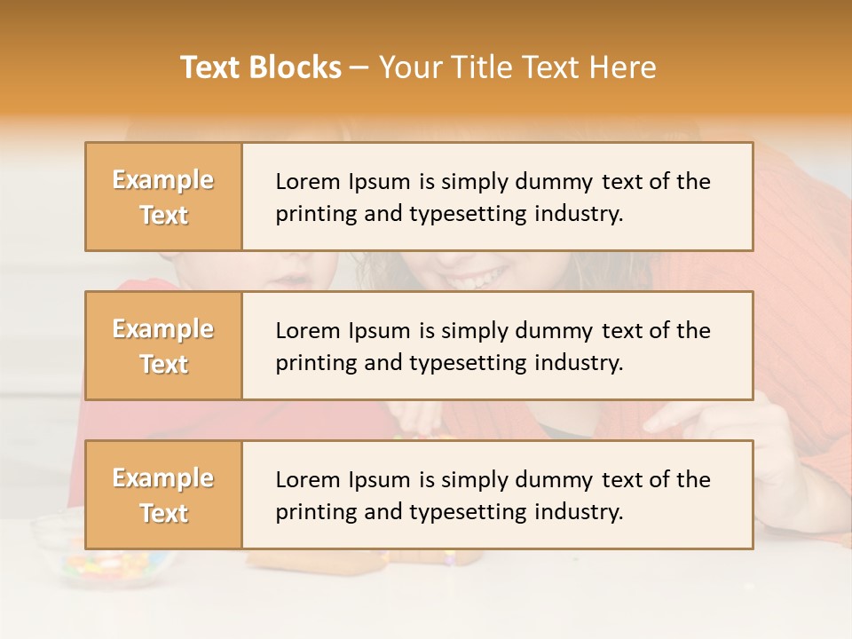 Gingerbread House Entertainment Christmas PowerPoint Template