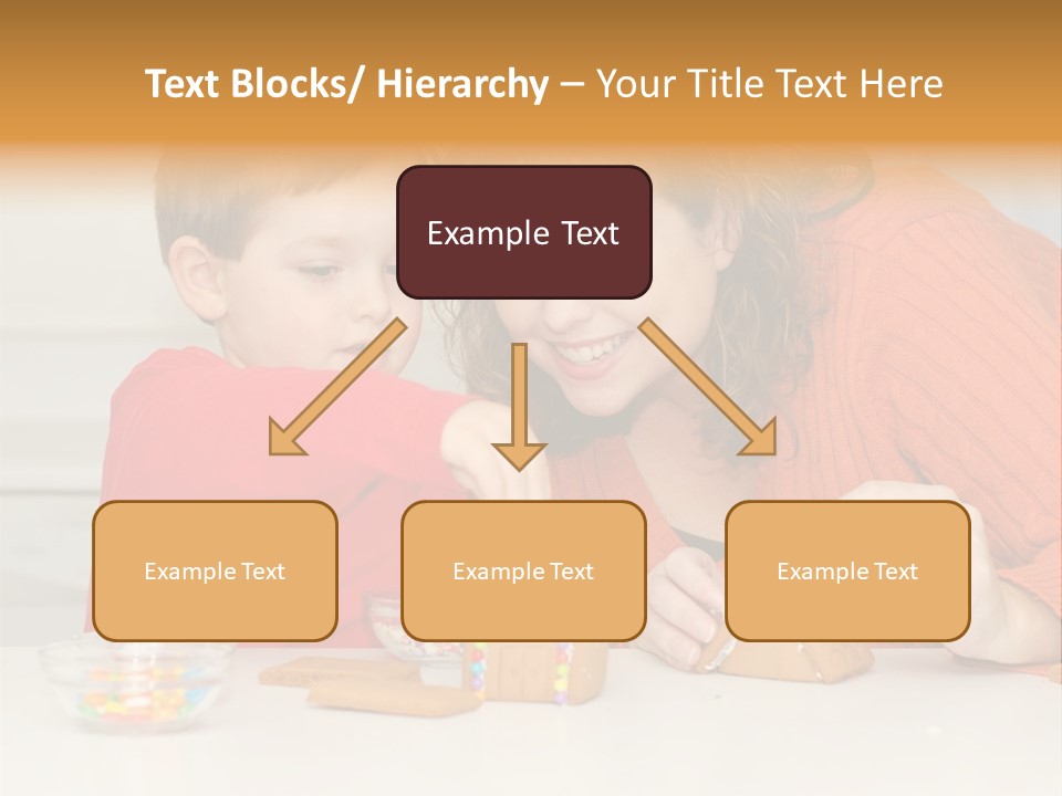 Gingerbread House Entertainment Christmas PowerPoint Template