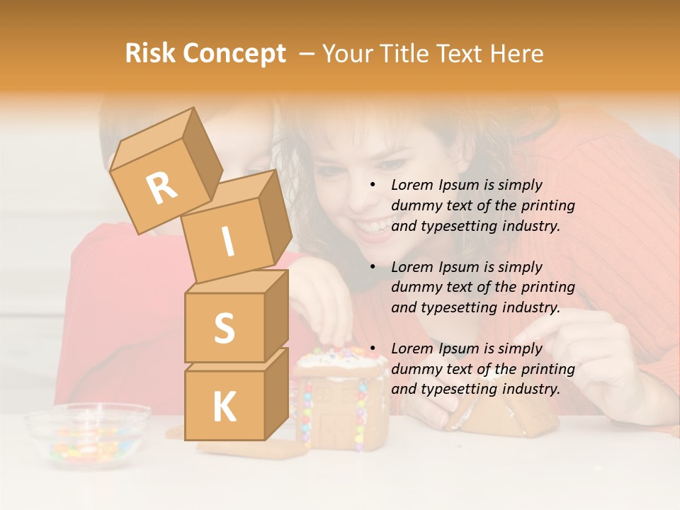 Gingerbread House Entertainment Christmas PowerPoint Template