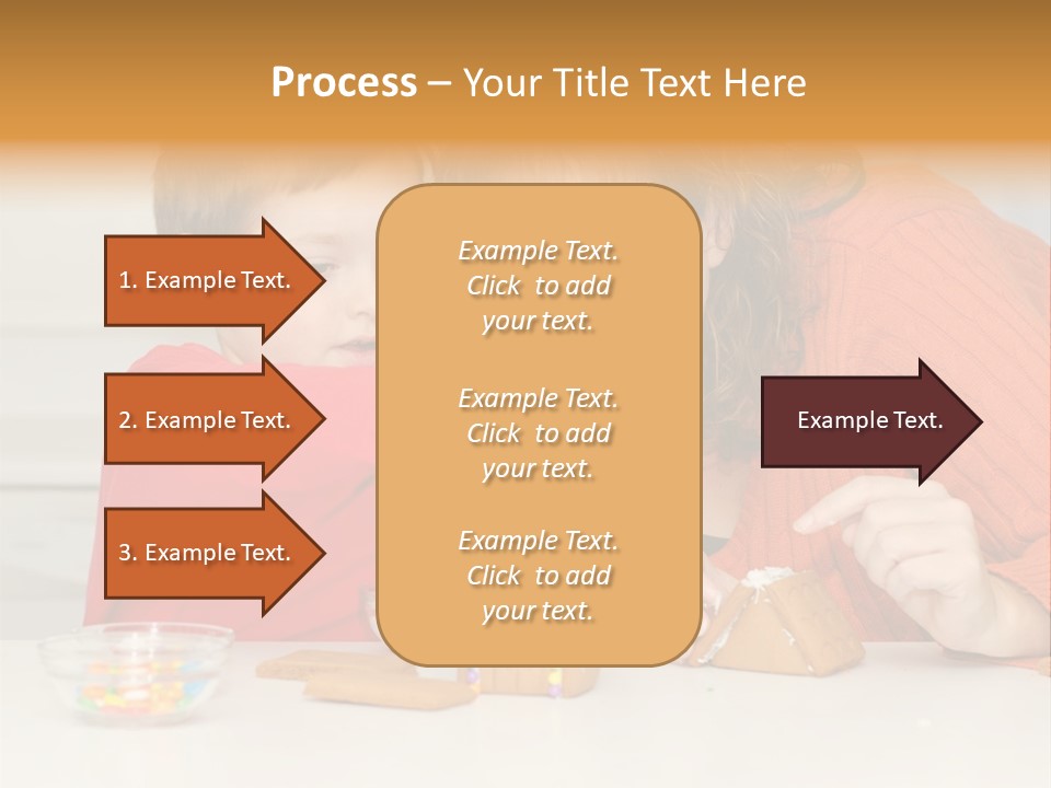 Gingerbread House Entertainment Christmas PowerPoint Template