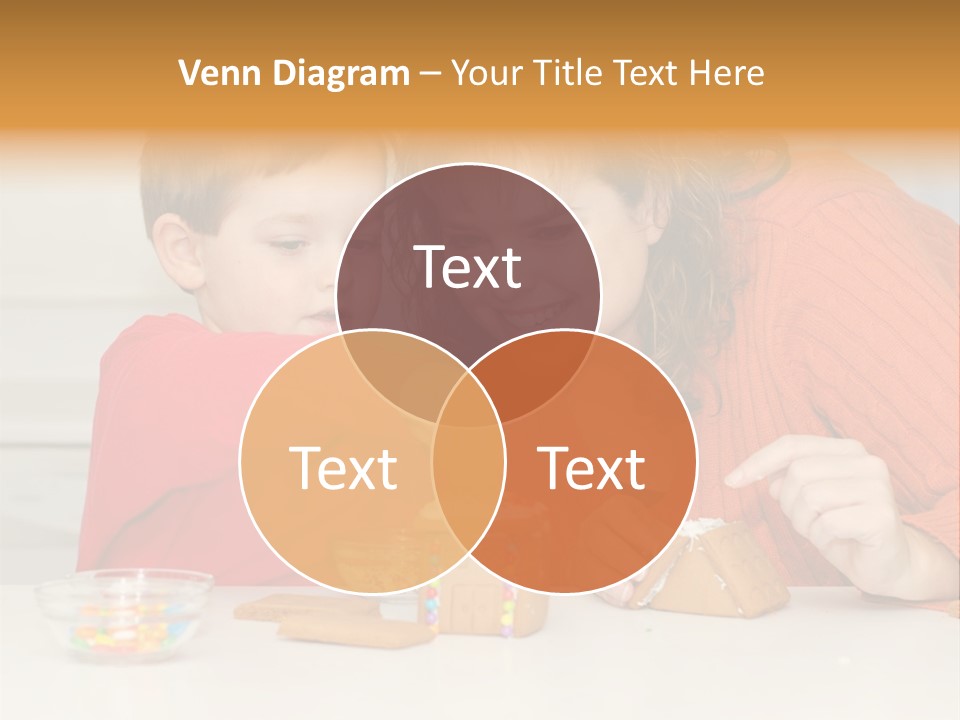 Gingerbread House Entertainment Christmas PowerPoint Template