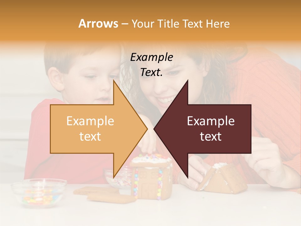 Gingerbread House Entertainment Christmas PowerPoint Template