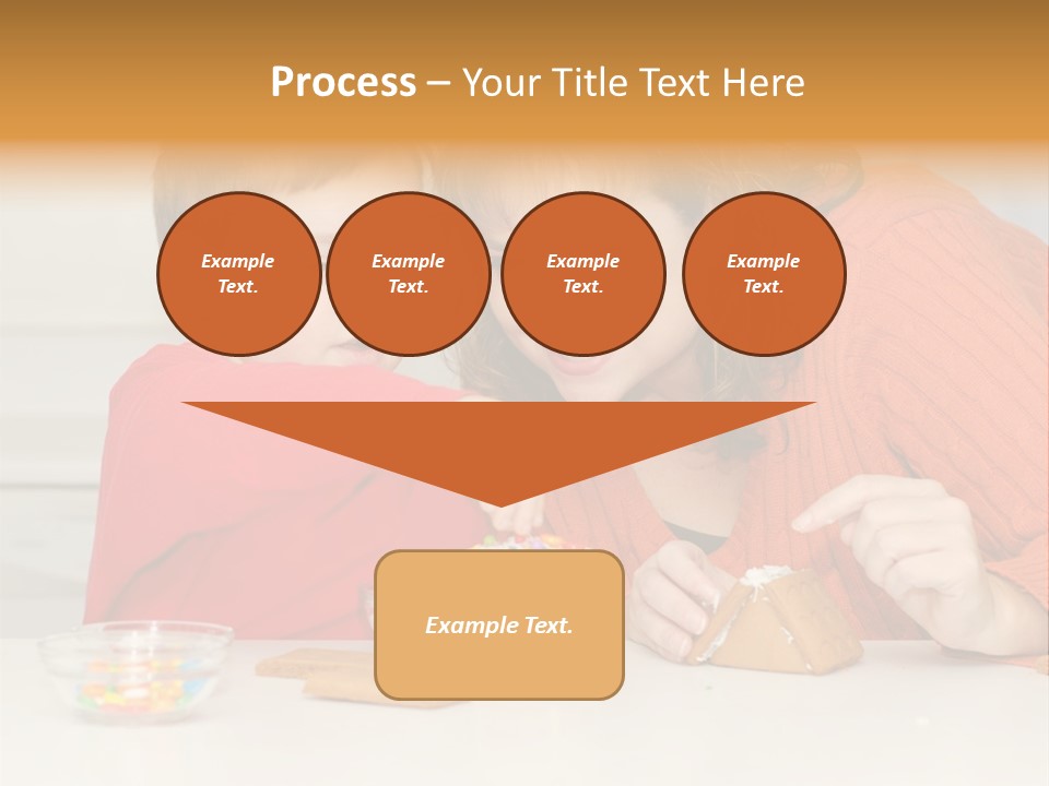 Gingerbread House Entertainment Christmas PowerPoint Template