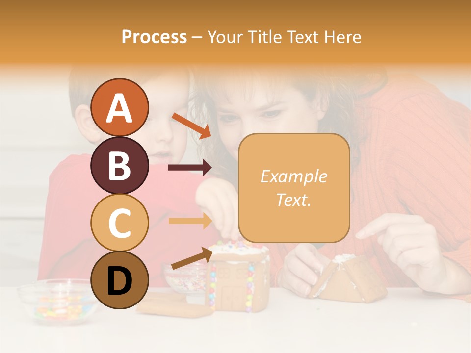 Gingerbread House Entertainment Christmas PowerPoint Template