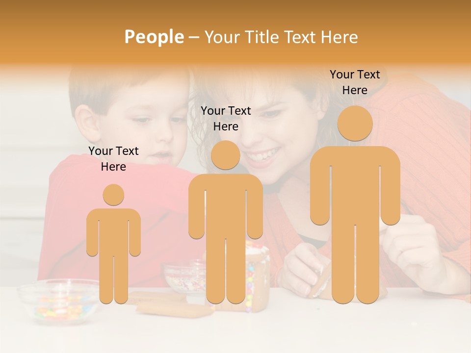 Gingerbread House Entertainment Christmas PowerPoint Template