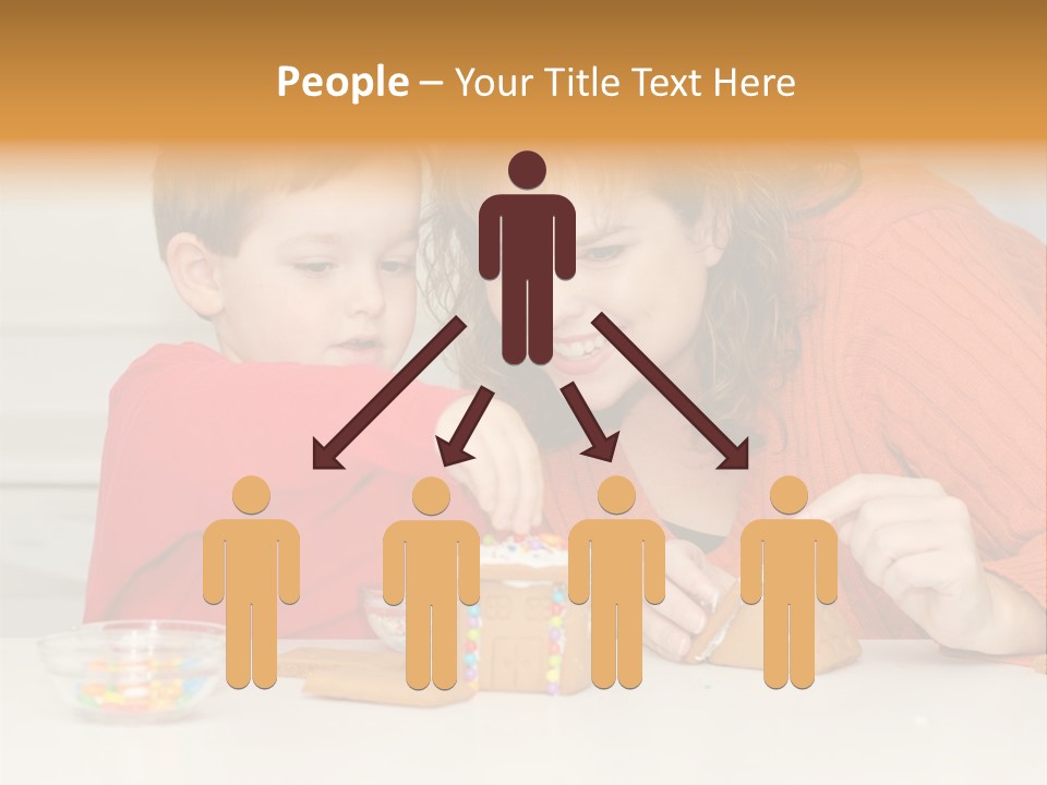 Gingerbread House Entertainment Christmas PowerPoint Template