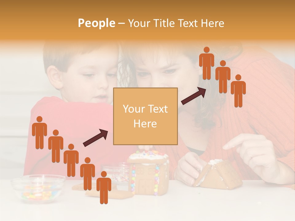 Gingerbread House Entertainment Christmas PowerPoint Template