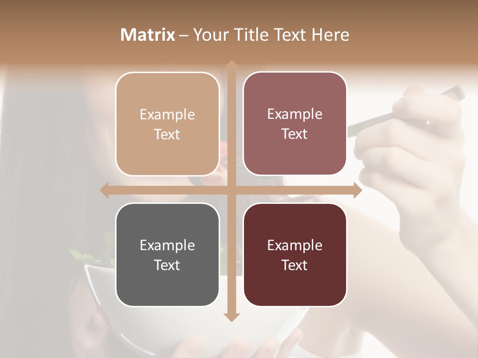 Sick Girl Collage PowerPoint Template