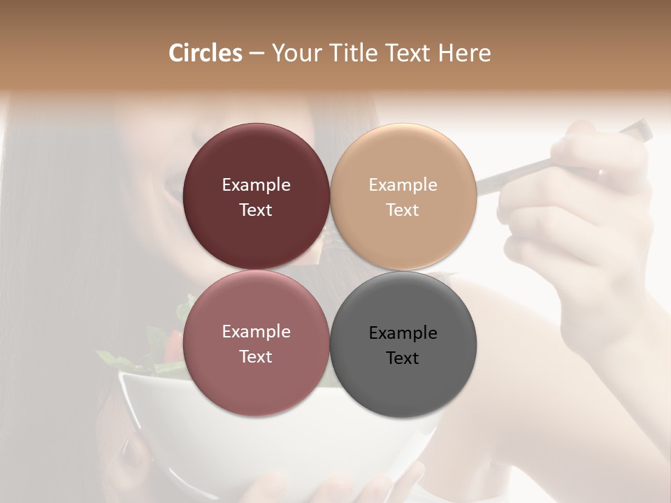 Sick Girl Collage PowerPoint Template