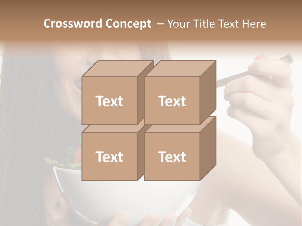 Sick Girl Collage PowerPoint Template