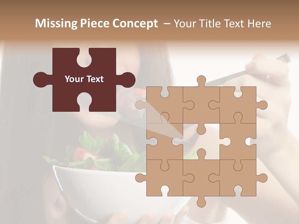 Sick Girl Collage PowerPoint Template