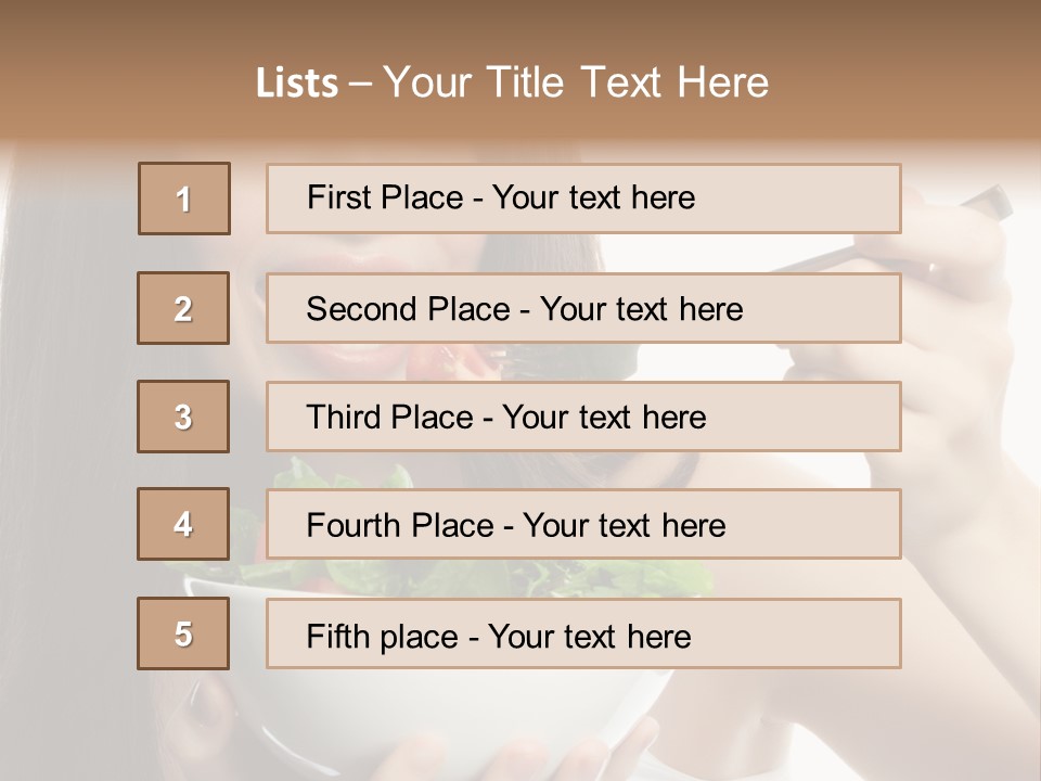 Sick Girl Collage PowerPoint Template