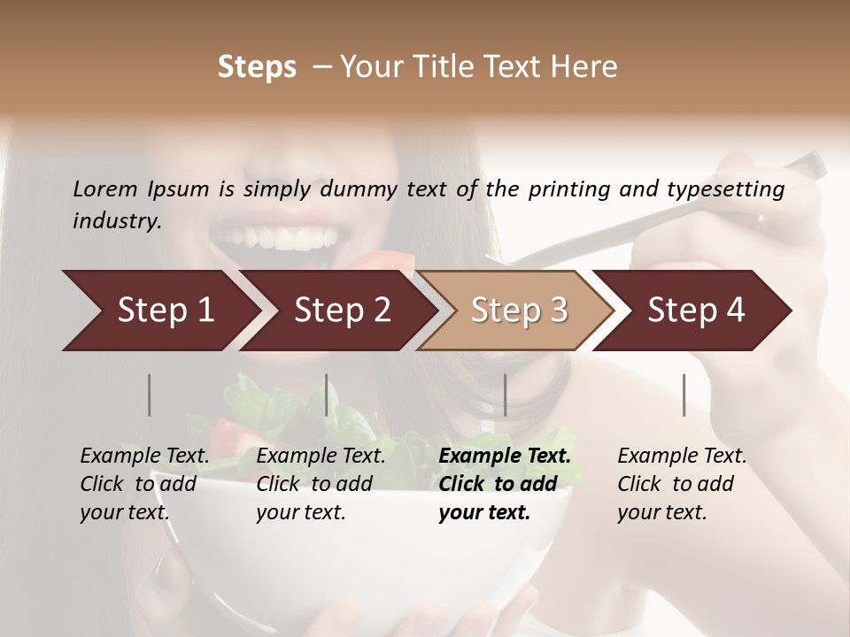 Sick Girl Collage PowerPoint Template