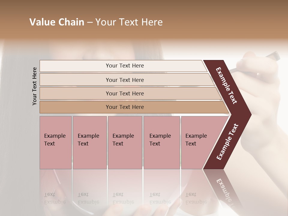 Sick Girl Collage PowerPoint Template