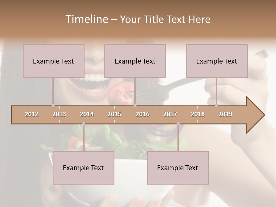 Sick Girl Collage PowerPoint Template