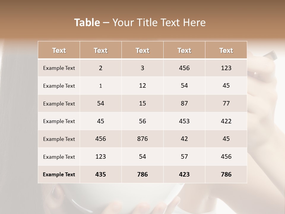 Sick Girl Collage PowerPoint Template