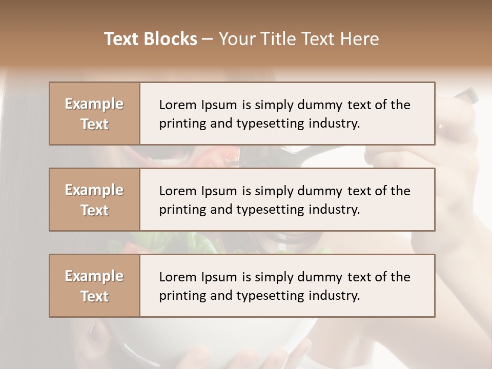 Sick Girl Collage PowerPoint Template