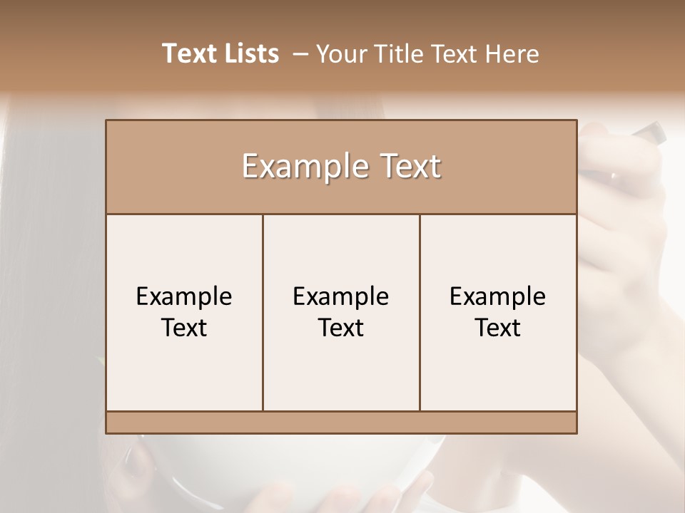 Sick Girl Collage PowerPoint Template