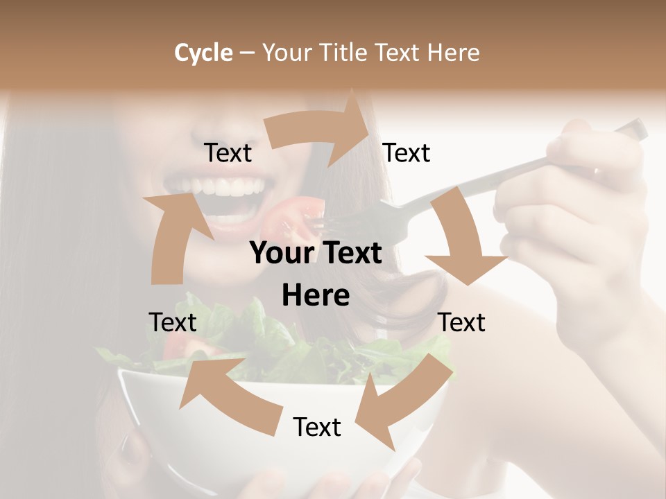 Sick Girl Collage PowerPoint Template