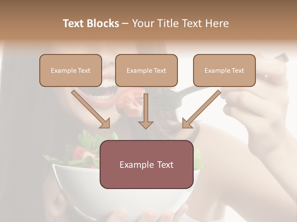Sick Girl Collage PowerPoint Template