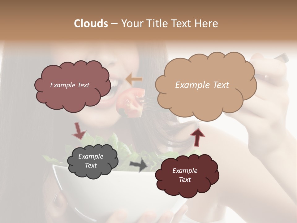 Sick Girl Collage PowerPoint Template