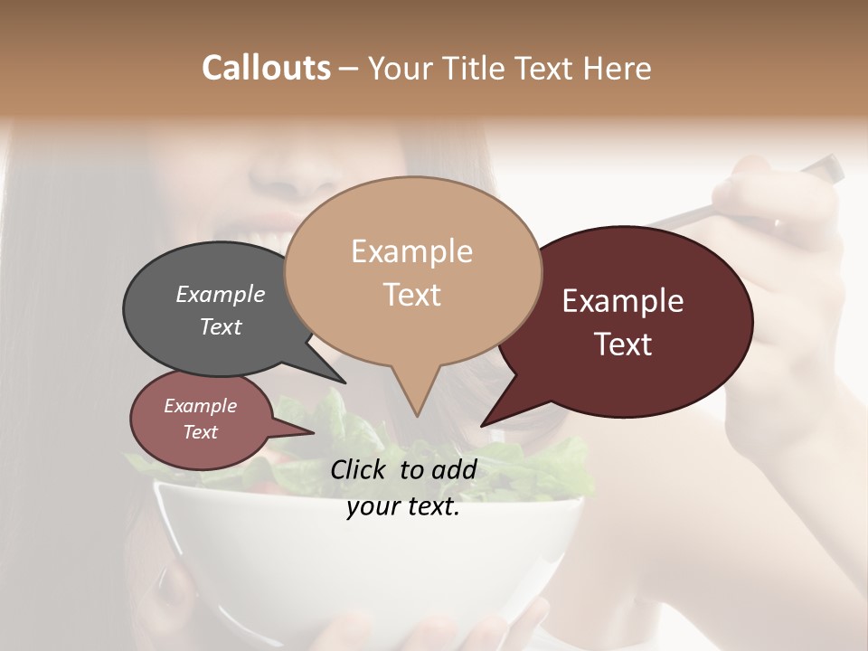 Sick Girl Collage PowerPoint Template