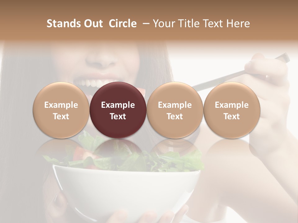 Sick Girl Collage PowerPoint Template