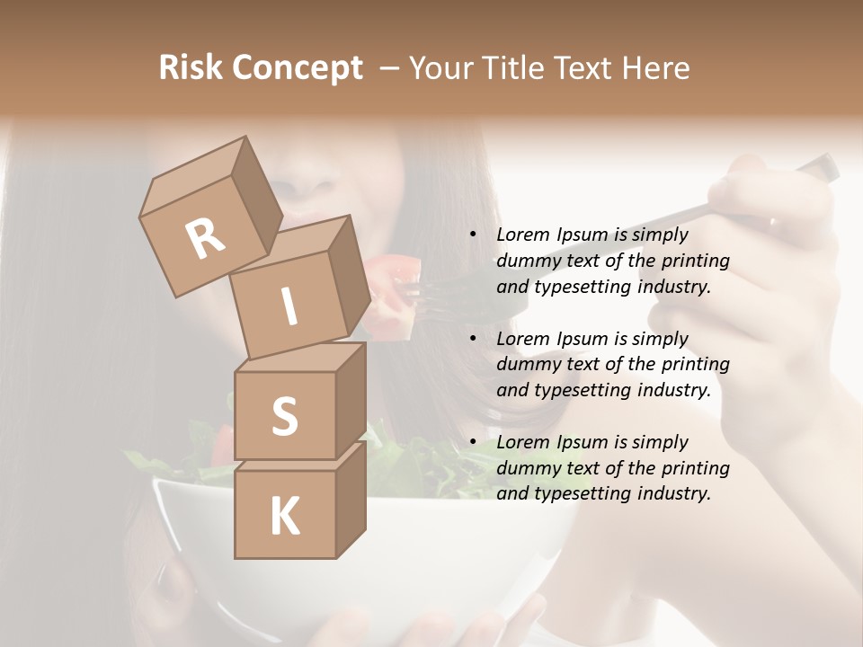 Sick Girl Collage PowerPoint Template