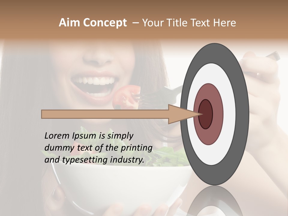 Sick Girl Collage PowerPoint Template