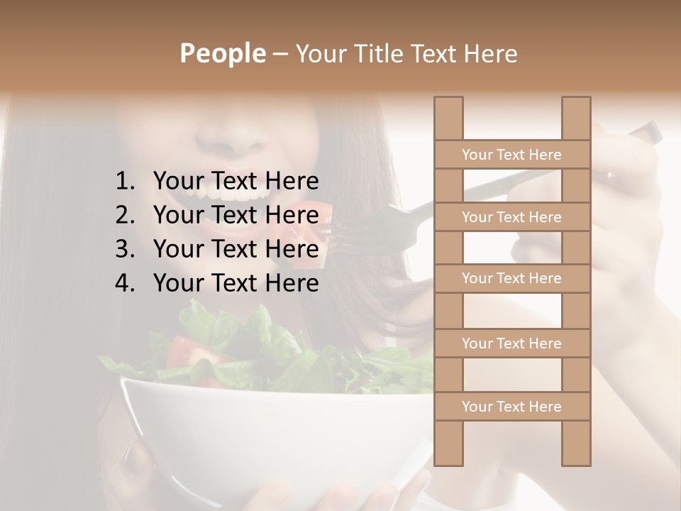 Sick Girl Collage PowerPoint Template