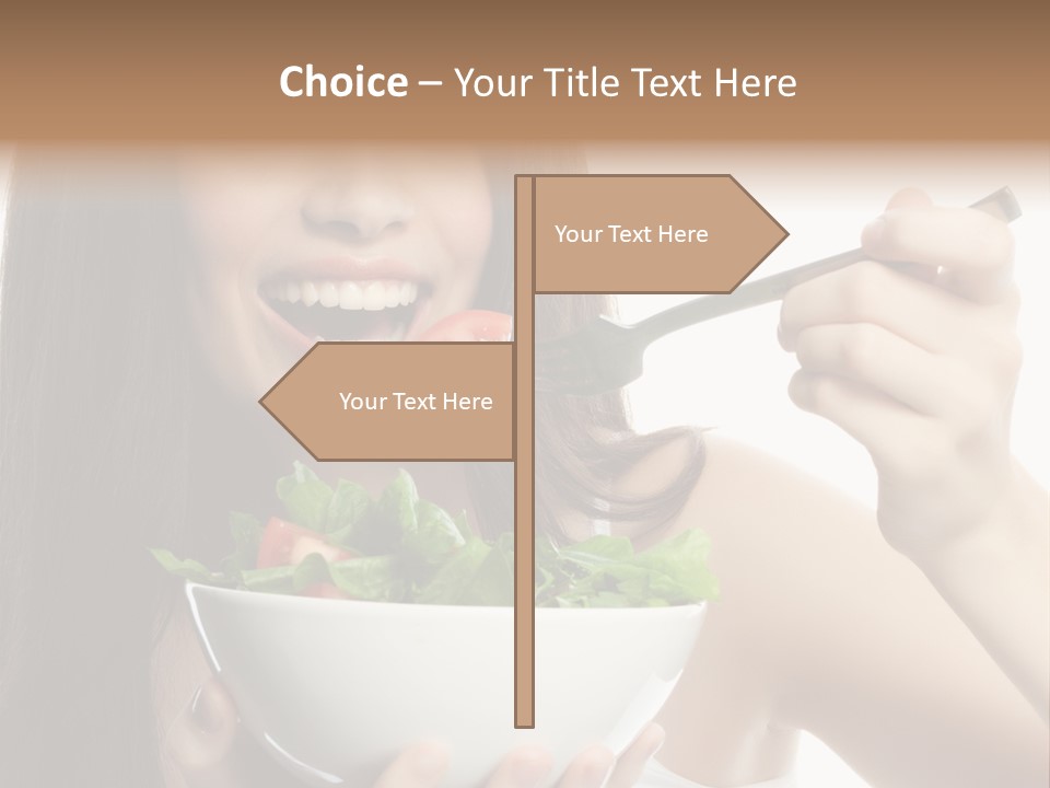 Sick Girl Collage PowerPoint Template