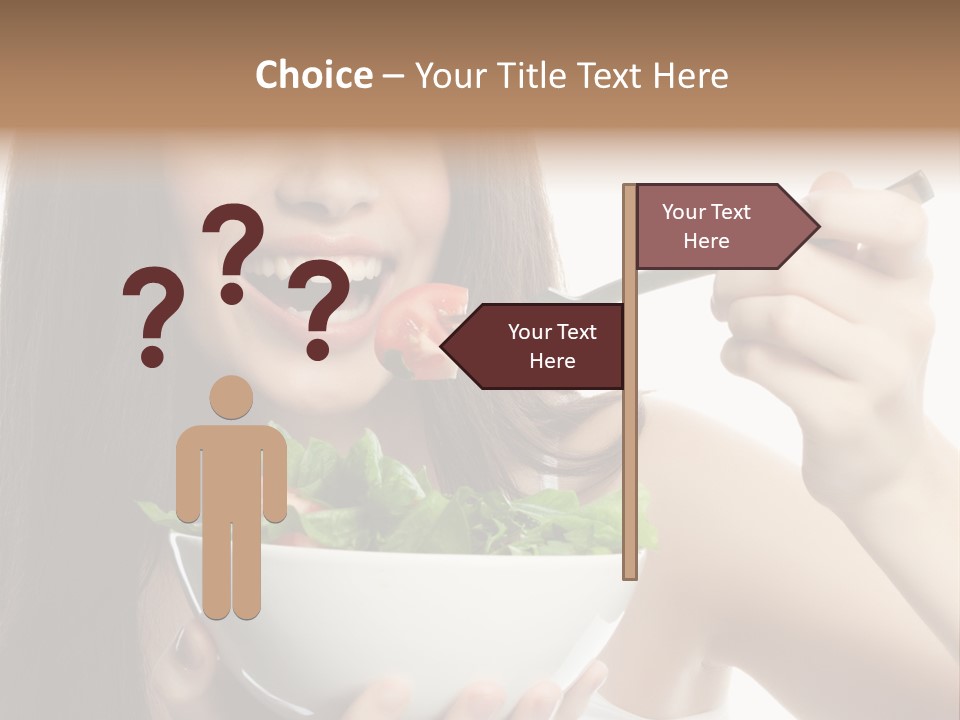 Sick Girl Collage PowerPoint Template