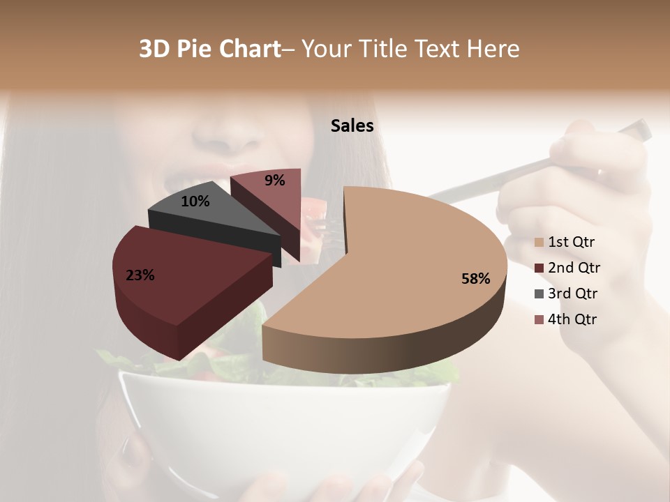 Sick Girl Collage PowerPoint Template