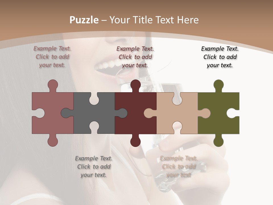 Diet Young Pretty PowerPoint Template