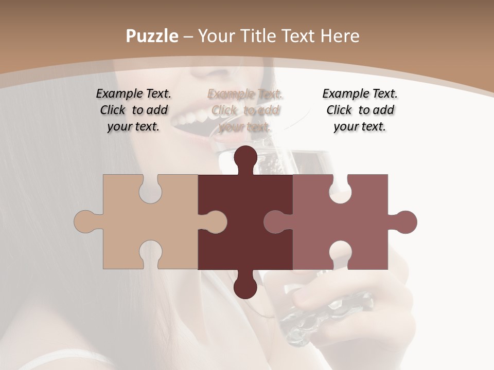 Diet Young Pretty PowerPoint Template