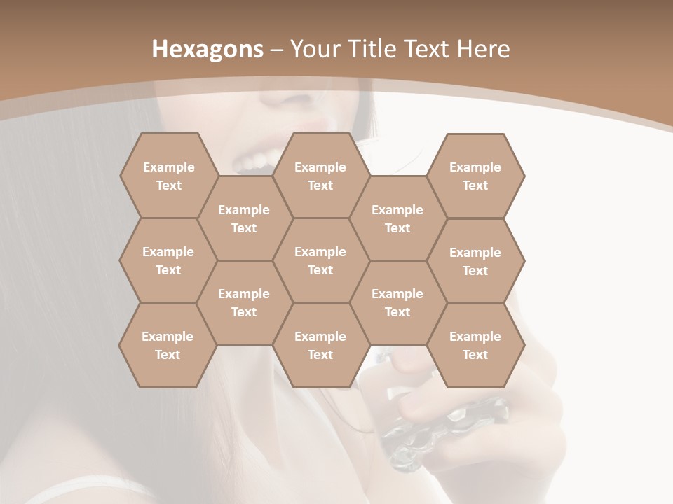 Diet Young Pretty PowerPoint Template