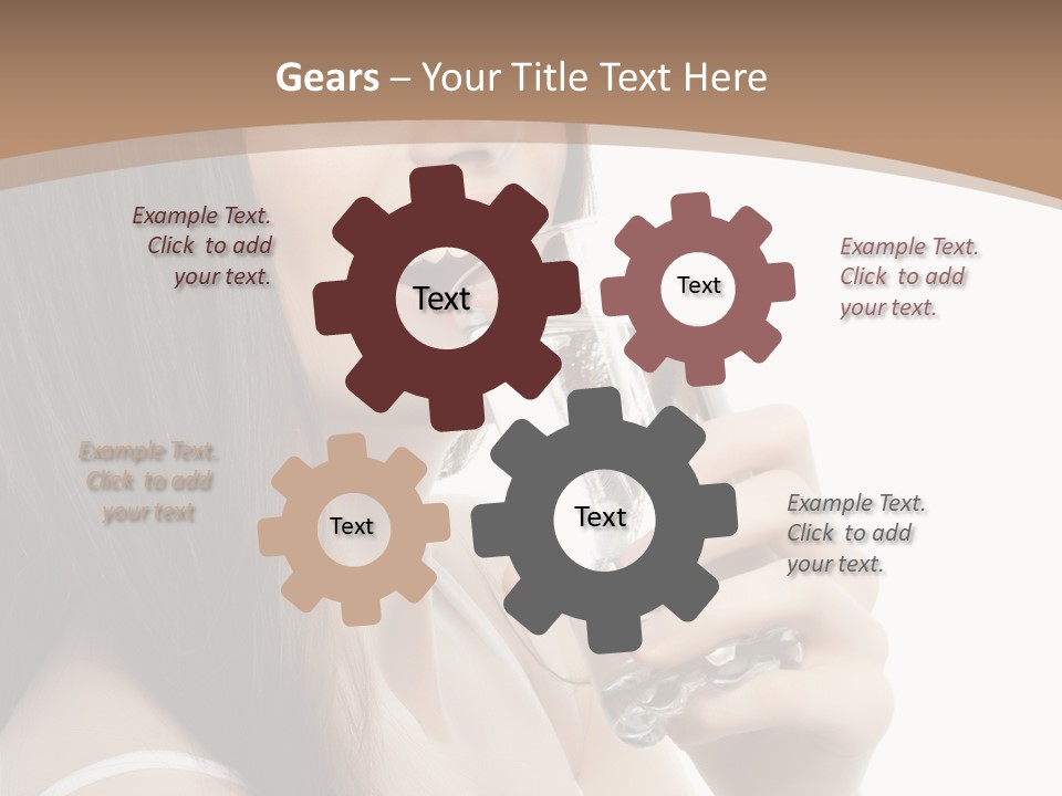 Diet Young Pretty PowerPoint Template