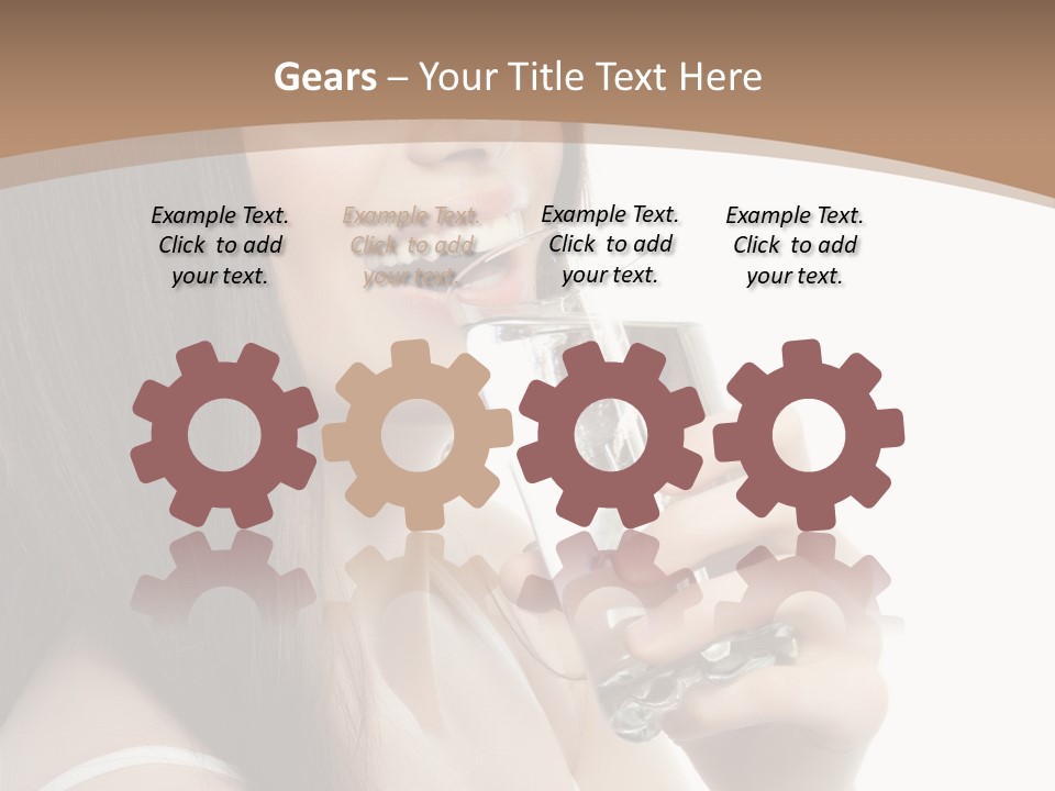 Diet Young Pretty PowerPoint Template