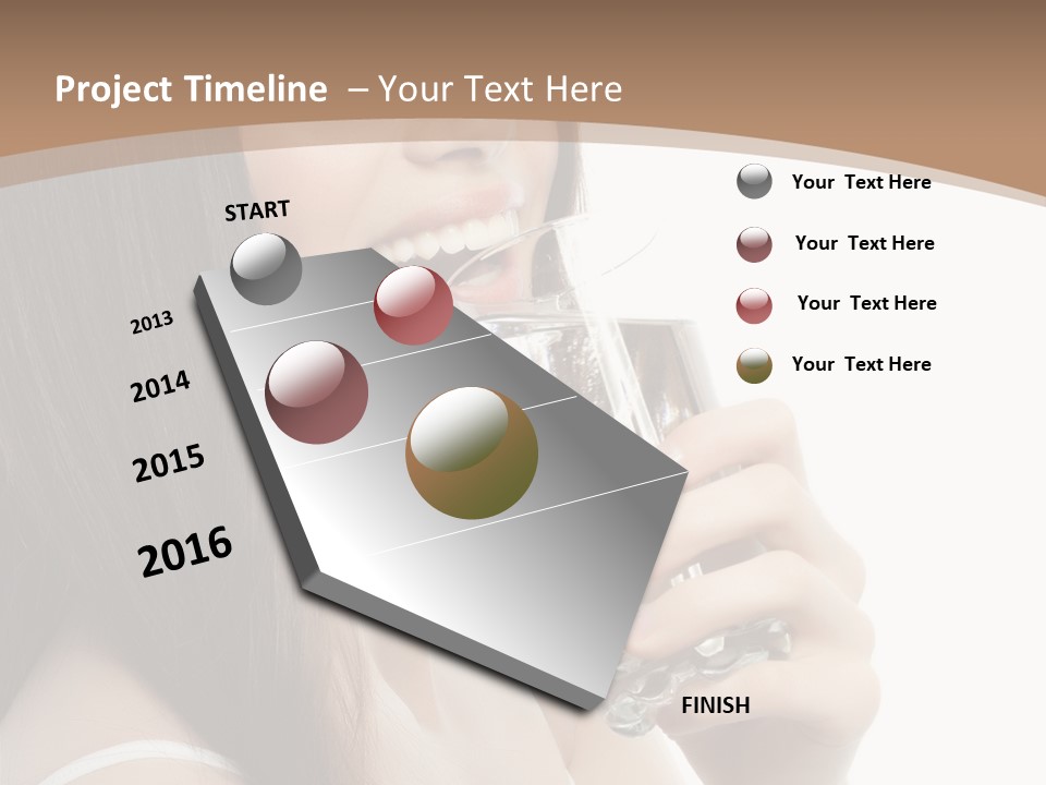 Diet Young Pretty PowerPoint Template