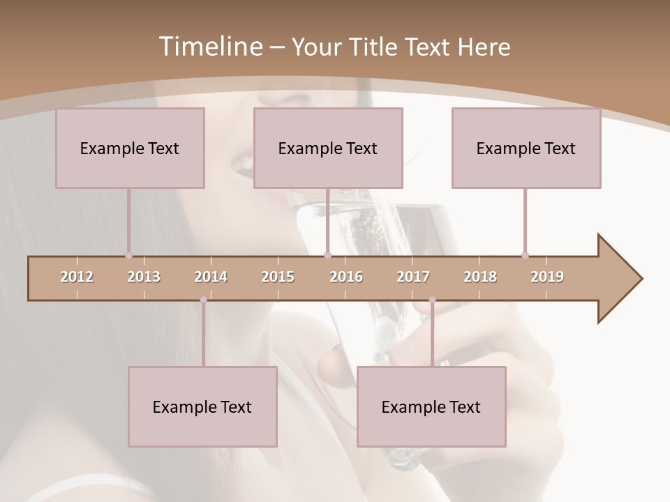 Diet Young Pretty PowerPoint Template