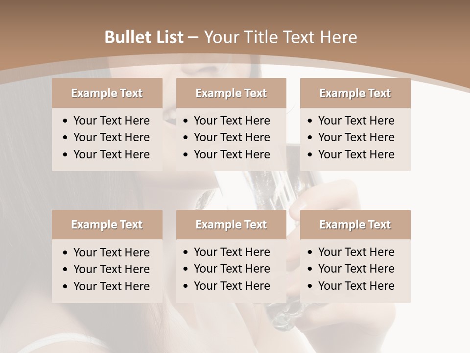 Diet Young Pretty PowerPoint Template