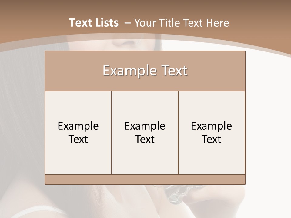 Diet Young Pretty PowerPoint Template