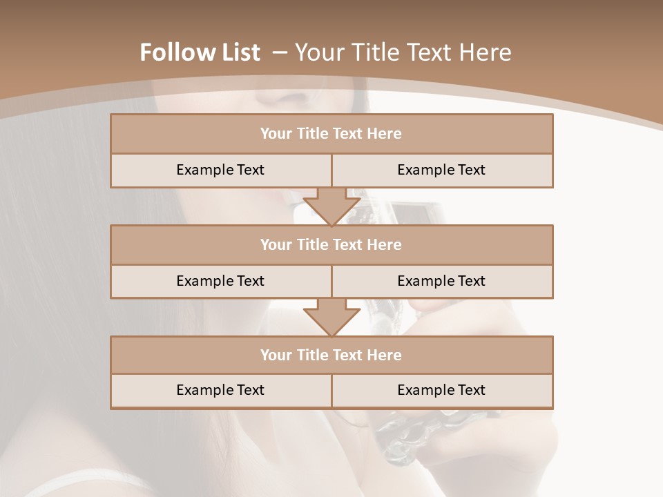 Diet Young Pretty PowerPoint Template