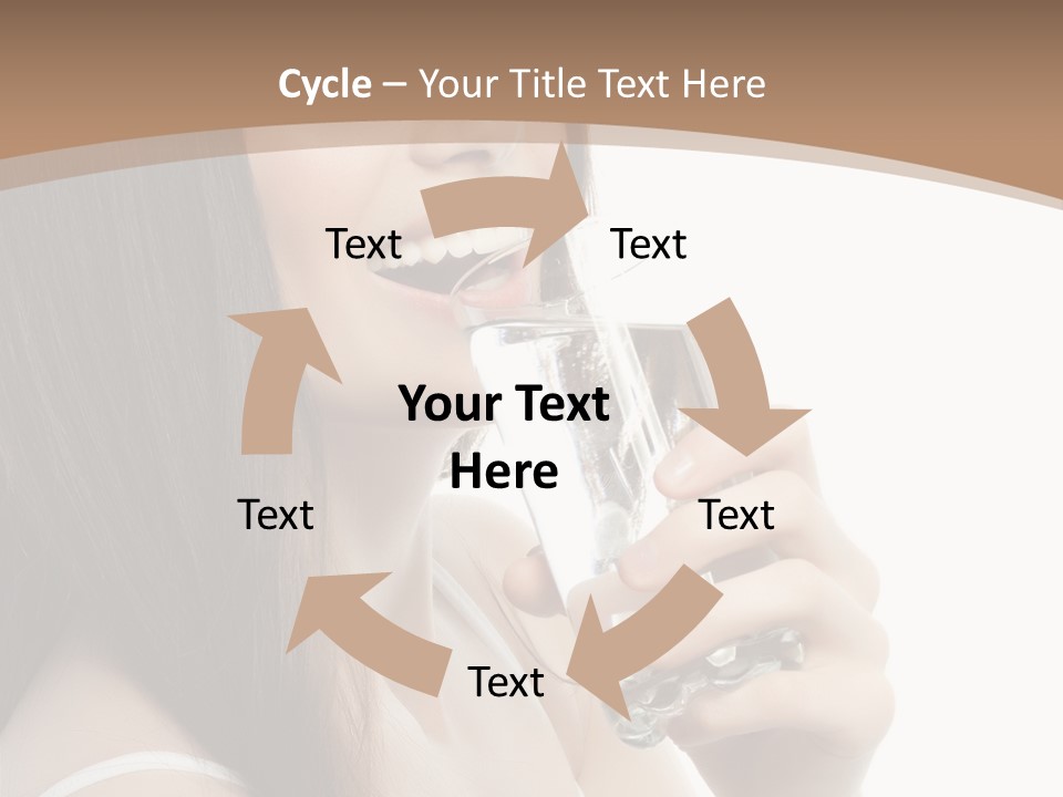 Diet Young Pretty PowerPoint Template