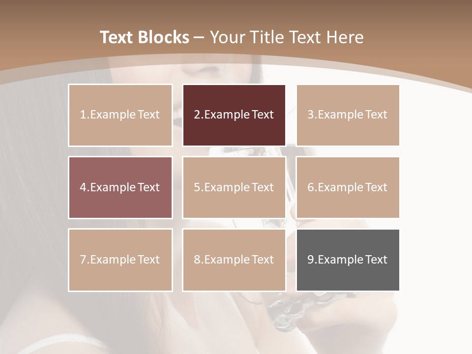 Diet Young Pretty PowerPoint Template