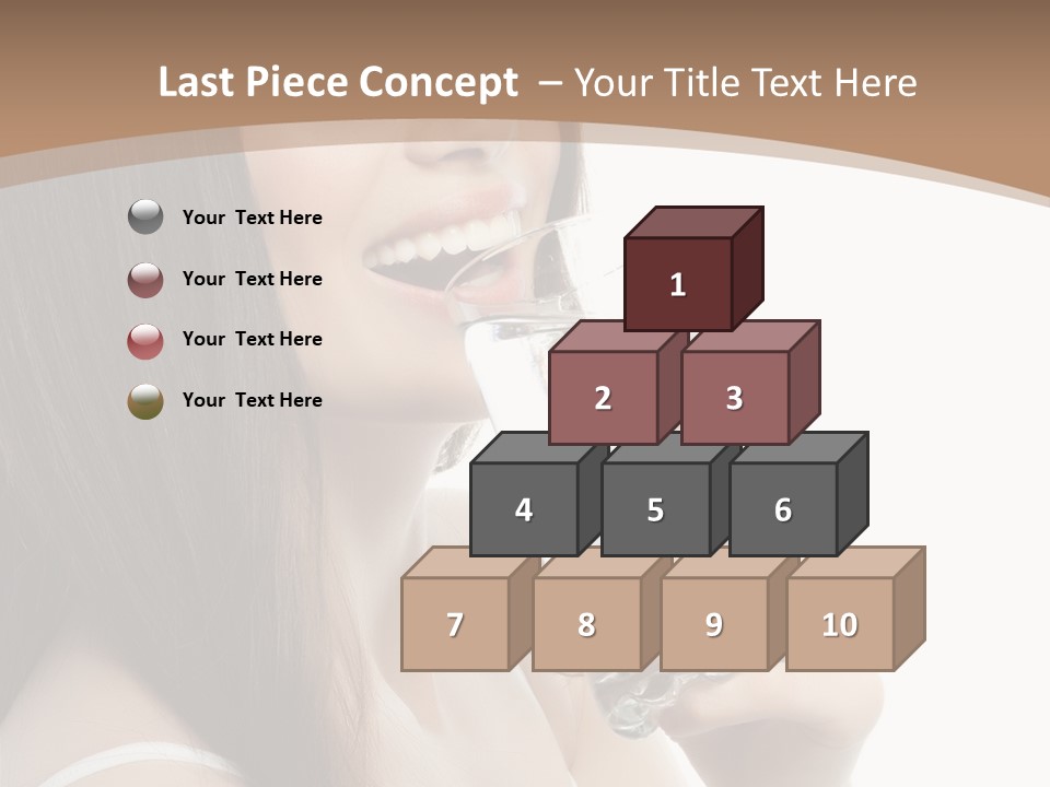 Diet Young Pretty PowerPoint Template