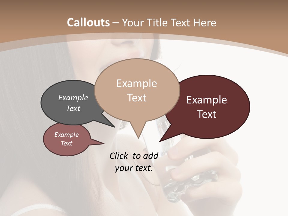 Diet Young Pretty PowerPoint Template