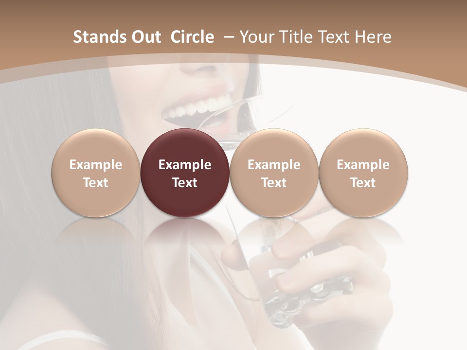 Diet Young Pretty PowerPoint Template