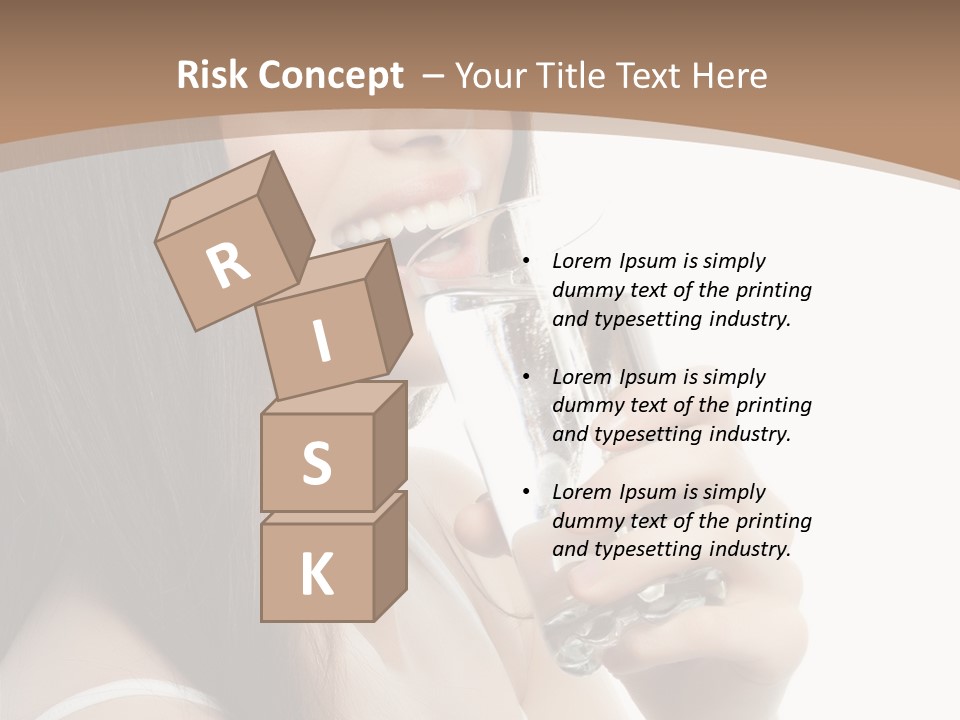 Diet Young Pretty PowerPoint Template